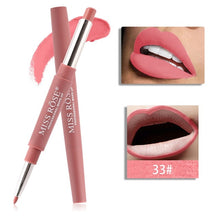 Load image into Gallery viewer, 14 Color Double-end Lip Makeup Lipstick Pencil Waterproof Long Lasting Tint Sexy Red Lip Stick Beauty Matte Liner Pen Lipstick