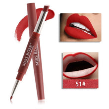 Load image into Gallery viewer, 14 Color Double-end Lip Makeup Lipstick Pencil Waterproof Long Lasting Tint Sexy Red Lip Stick Beauty Matte Liner Pen Lipstick