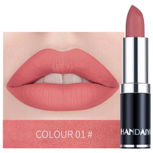 Load image into Gallery viewer, Hot Matte Lipstick Vitamin Nude Color Lip Stick Nutritious Moisturizer Pumpkin Color Luxury Women Batom Cosmetics Makeup TSLM2