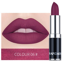 Load image into Gallery viewer, Hot Matte Lipstick Vitamin Nude Color Lip Stick Nutritious Moisturizer Pumpkin Color Luxury Women Batom Cosmetics Makeup TSLM2