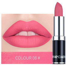 Load image into Gallery viewer, Hot Matte Lipstick Vitamin Nude Color Lip Stick Nutritious Moisturizer Pumpkin Color Luxury Women Batom Cosmetics Makeup TSLM2