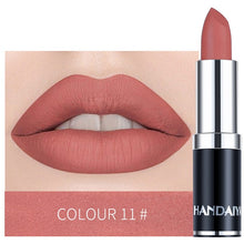 Load image into Gallery viewer, Hot Matte Lipstick Vitamin Nude Color Lip Stick Nutritious Moisturizer Pumpkin Color Luxury Women Batom Cosmetics Makeup TSLM2