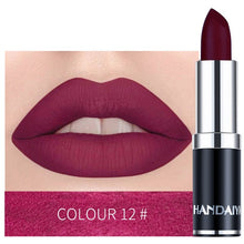 Load image into Gallery viewer, Hot Matte Lipstick Vitamin Nude Color Lip Stick Nutritious Moisturizer Pumpkin Color Luxury Women Batom Cosmetics Makeup TSLM2