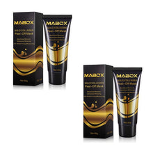 Load image into Gallery viewer, Woman's Fashion Facial Face Mask 24K Gold Collagen Peel Off Black Mask Peeling Acne Treatment Black Deep Cleansing Skin Care