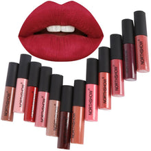 Load image into Gallery viewer, Waterproof Makeup Matte Lipstick Long-Lasting Liquid Lip Makeup Tint Tattoo Lipstick Easy To Wear Red Lip Gloss Cosmetic