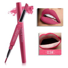 Load image into Gallery viewer, 14 Color Double-end Lip Makeup Lipstick Pencil Waterproof Long Lasting Tint Sexy Red Lip Stick Beauty Matte Liner Pen Lipstick