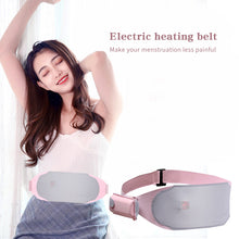 Load image into Gallery viewer, Washable Far Infrared Wireless Warm Uterus Belt Electric Heating Lady Palace Menstrual Stomachache Waist Pain Massage Health